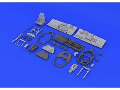 Spitfire Mk. VIII cockpit 1/48 - Eduard - image 4