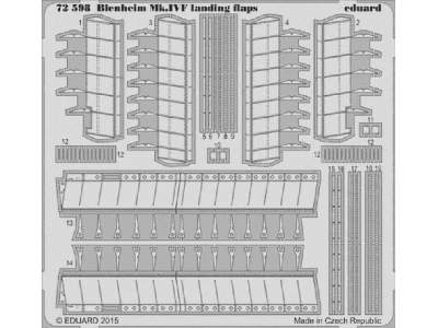 Blenheim Mk. IVF landing flaps 1/72 - Airfix - image 1