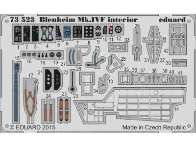 Blenheim Mk. IVF interior S. A. 1/72 - Airfix - image 1