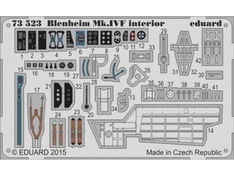 Blenheim Mk. IVF interior S. A. 1/72 - Airfix - image 1