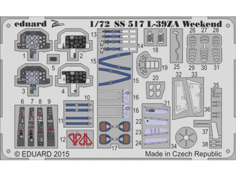 L-39ZA Weekend S. A. 1/72 - Eduard - image 1