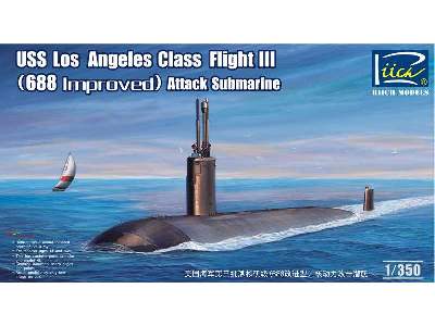 USS Los Angeles Class Flight III (688 Improved) Attack submarine - image 1
