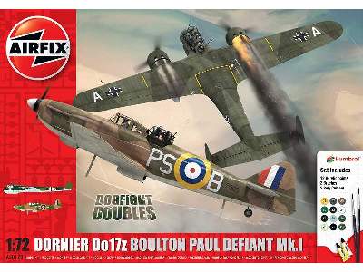 Boulton Paul Defiant Mk.1 Dornier Do17z Dogfight Doubles Gift Se - image 1