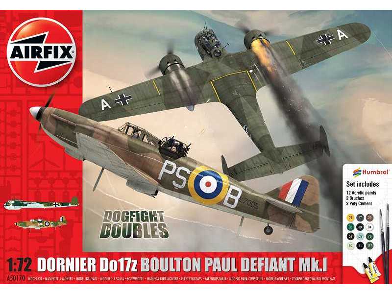Boulton Paul Defiant Mk.1 Dornier Do17z Dogfight Doubles Gift Se - image 1