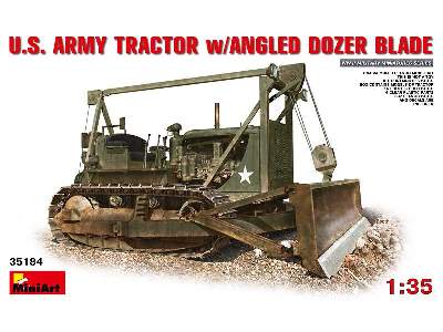 U.S. Army Tractor w/Angled Dozer Blade - image 1