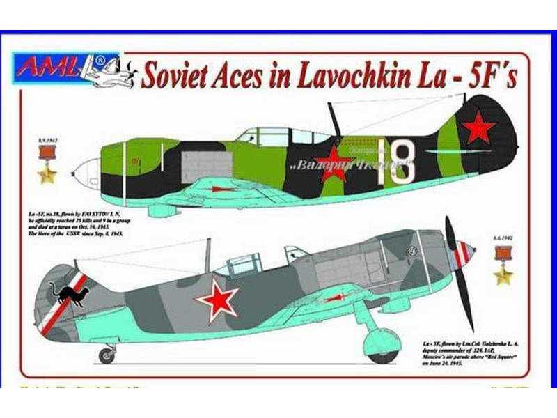 Lavochkin La–5F's Soviet Aces - image 1