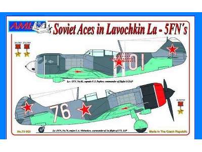 Lavochkin La–5FN's Soviet Aces - image 1
