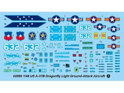 US A-37B Dragonfly Light Ground-Attack Aircraft - image 2