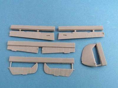 Bf 109 E control surfaces for Airfix - image 1