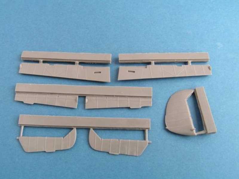 Bf 109 E control surfaces for Airfix - image 1
