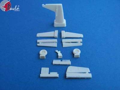 P-51 tail MUSTANG early series for Tamiya/Academy - image 1