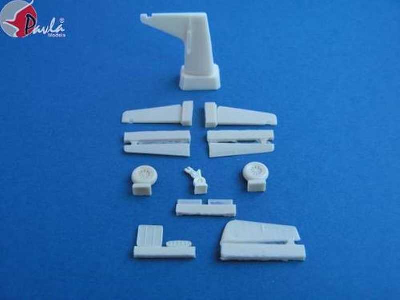 P-51 tail MUSTANG early series for Tamiya/Academy - image 1