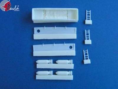 Mosquito B.Mk.IV - bomb bay + bombs for kit Tamiya. - image 1