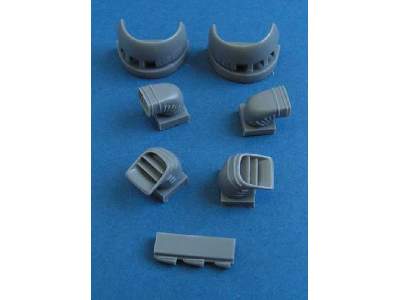 BAe Harrier GR.9 - engine intakes and exhaust nozzles for Airfix - image 1