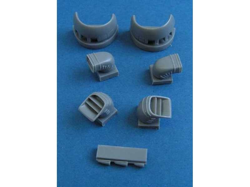 BAe Harrier GR.9 - engine intakes and exhaust nozzles for Airfix - image 1