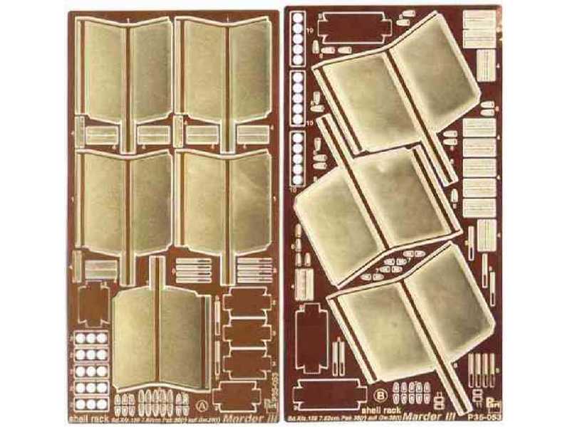 Marder III shell rack Tamiya - image 1