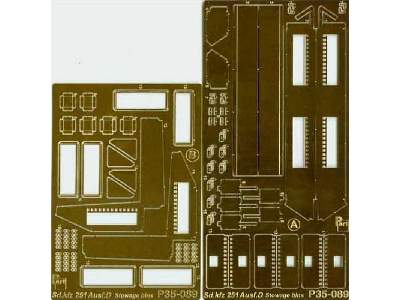 Sd.Kfz 251/1 Ausf.D stowage bins AFV Club - image 1