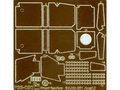 Sd.Kfz 251/1 Ausf.D front fenders AFV Club - image 1