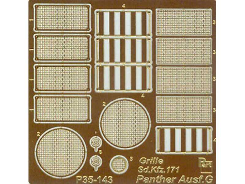 Panther Ausf.G grille Tamiya - image 1