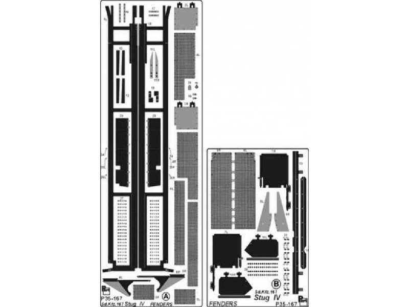 Sd.Kfz.167 Stug IV fenders Dragon - image 1