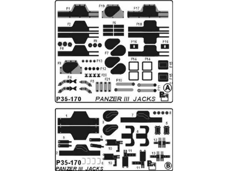 Panzer III Jacks (2pcs) - image 1