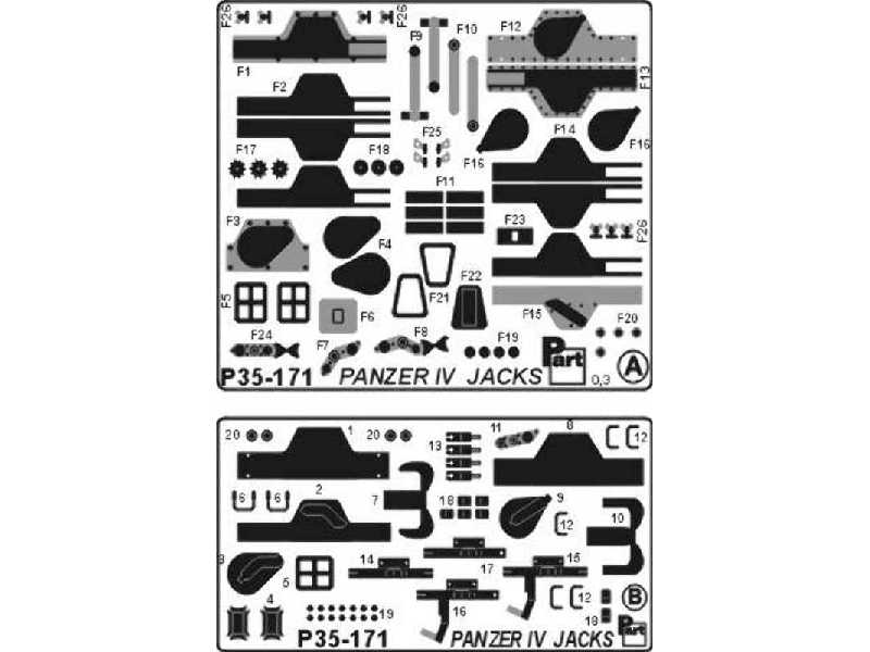 Panzer IV Jacks (2pcs) - image 1 Panzer IV Jacks (2pcs) - image 1