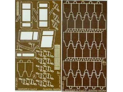 Marder III Ausf. H ammo racks Tristar - image 1