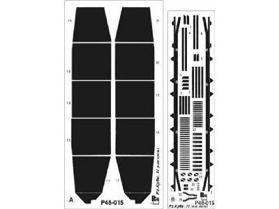 Pz.Kpfw.IV Ausf.J side skirts Tamiya - image 1