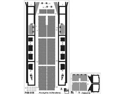 Pz.Kpfw.IV Ausf.J fenders Tamiya - image 1