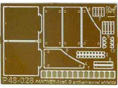 Panther antishrapnel shields Tamiya - image 1