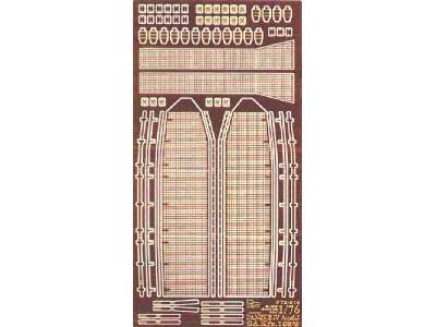 Drilled side skirts for Panzer IV Ausf.J 1/76 Fujimi - image 1