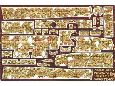 Pz.Kpfw. VI Tiger I Ausf.E - Zimmerit 2 Revell - image 1