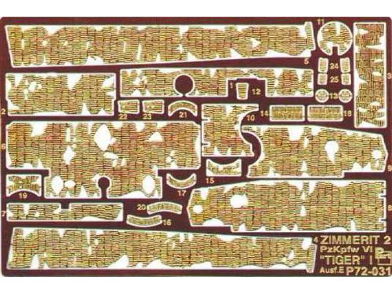 Pz.Kpfw. VI Tiger I Ausf.E - Zimmerit 2 Revell - image 1