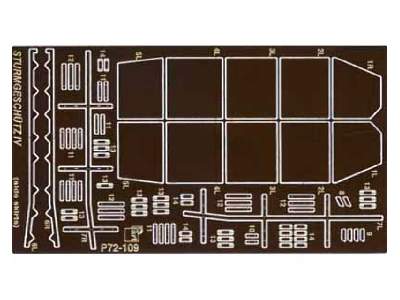 Sturmgeschutz IV side skirts Revell - image 1