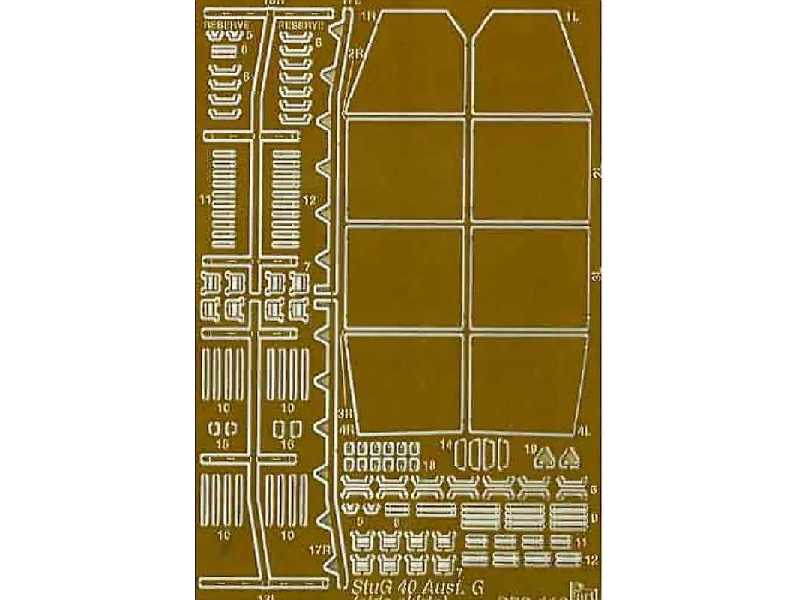 StuG40 Ausf.G side skirts Revell - image 1