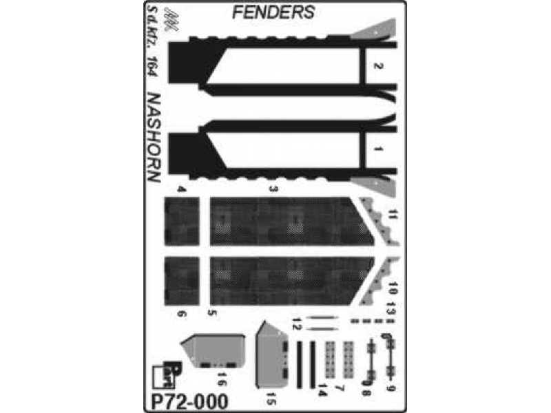 Sd.Kfz. 164 Nashorn fenders Dragon - image 1