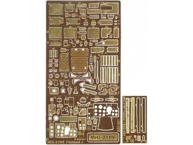 MiG-21 MF interior Trumpeter - image 1
