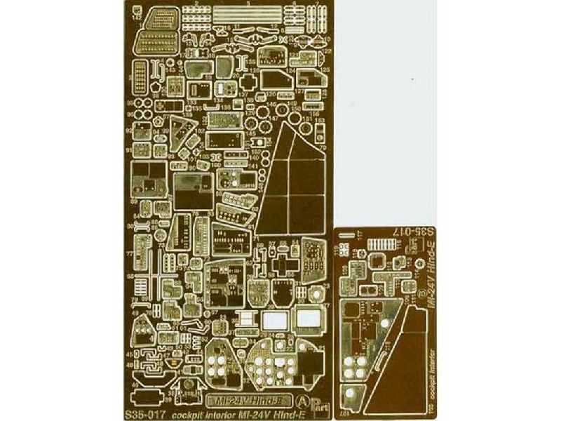 Mi-24V Hind E cockpit interior Trumpeter - image 1
