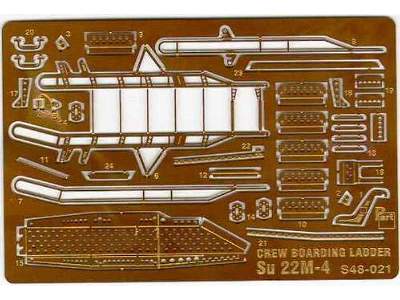 Su-22M-4 crew boarding ladder - image 1