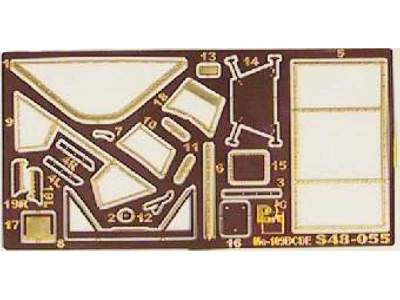 Canopy frames Bf-109 B/C/D/E Hobbycraft - image 1