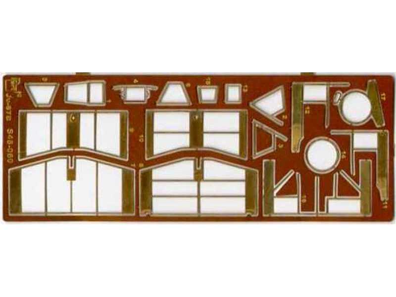 Ju-87 B-canopy frames Hasegawa - image 1 Ju-87 B-canopy frames Hasegawa - image 1
