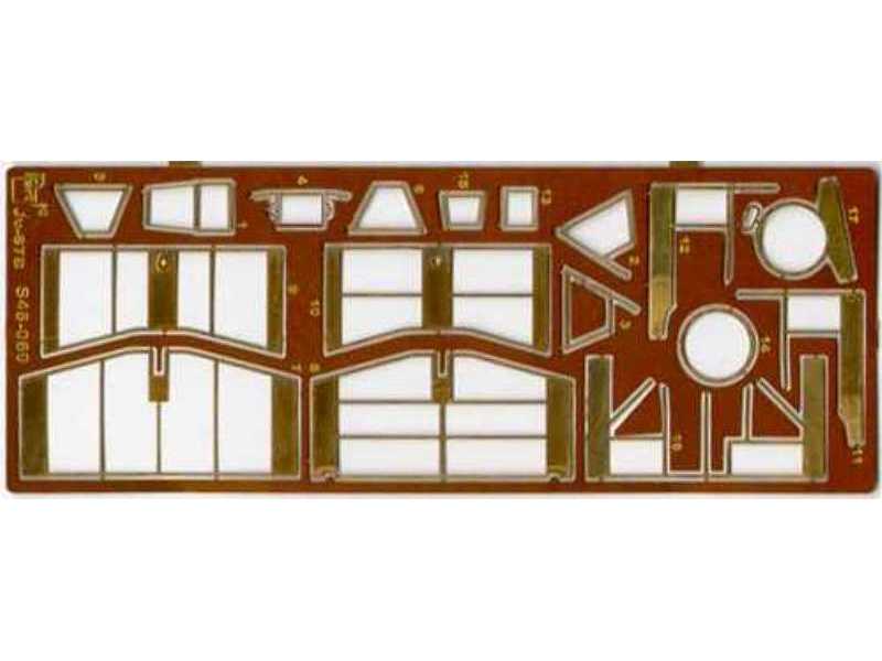 Ju-87 B-canopy frames Hasegawa - image 1