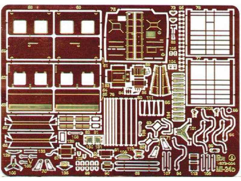 MI - 24 D ( EXTERIOR PARTS ) Revell / Italeri - image 1