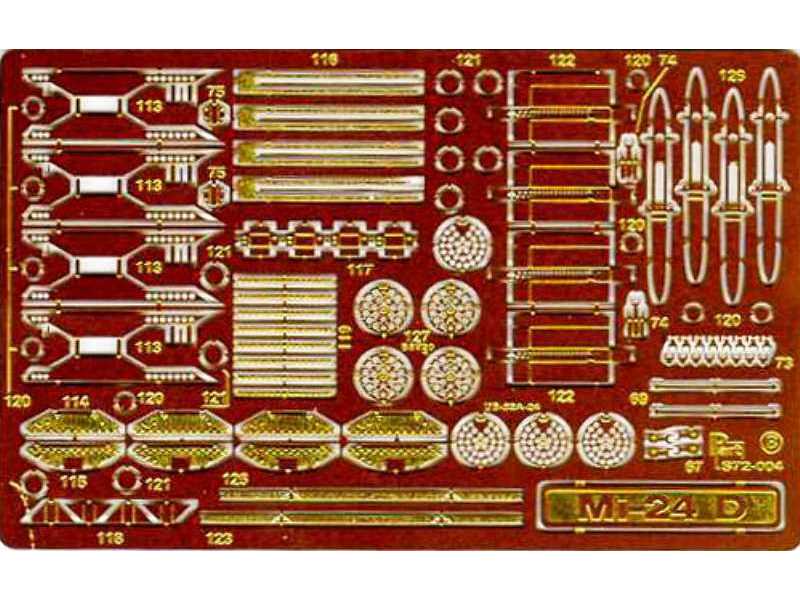 MI - 24 D ( EXTERIOR PARTS ) Revell / Italeri - image 1
