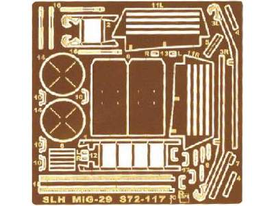 Airfield-accessories for MiG-29 Italeri - image 1