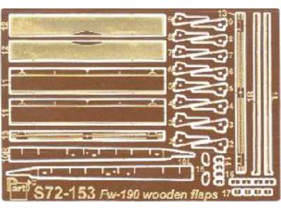 Fw-190A/D/F/G (flaps-woden) Tamiya/Revell - image 1