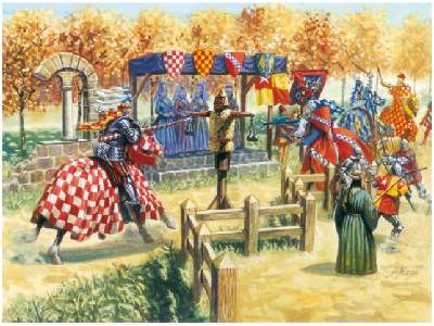 Figures - Turniej sredniowieczny - zestaw - image 1