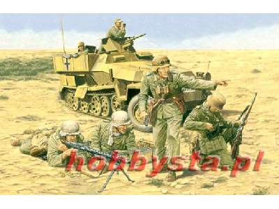 Figures Afrika Korps Panzergrenadier El Alamein 1942  - image 1
