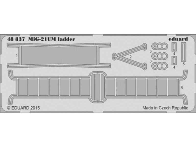MiG-21UM ladder 1/48 - Trumpeter - image 1