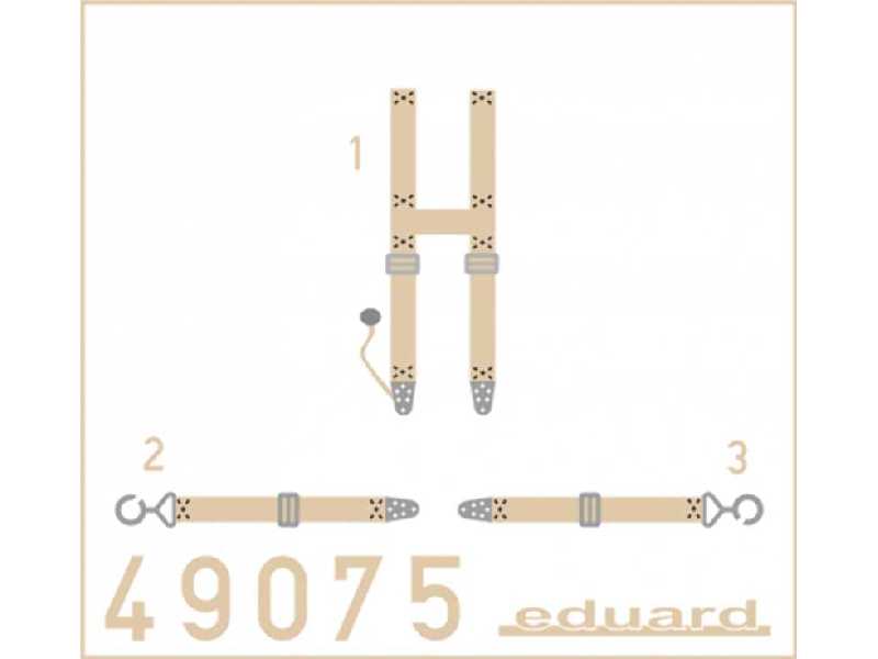 SSW D. III seatbelts SUPERFABRIC 1/48 - Eduard - image 1